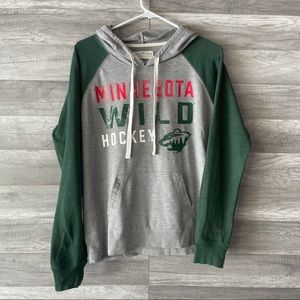 Minnesota Wild Womens Hoodie Size Large 4Her